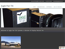 Tablet Screenshot of eaglepantilt.com